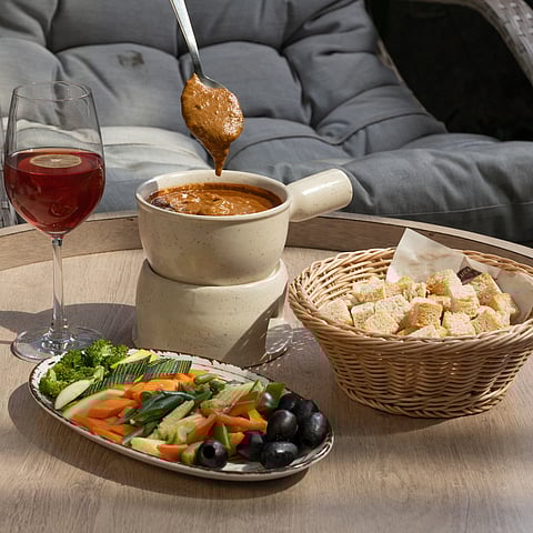 The cafe has a diverse menu that celebrates culinary innovation