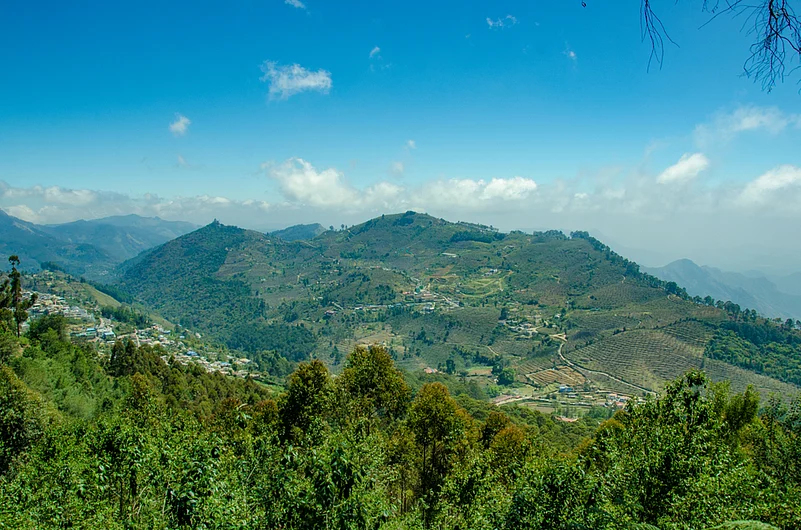 A view of Coakers Walk, Kodaikanal