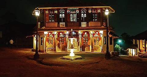 The village at night