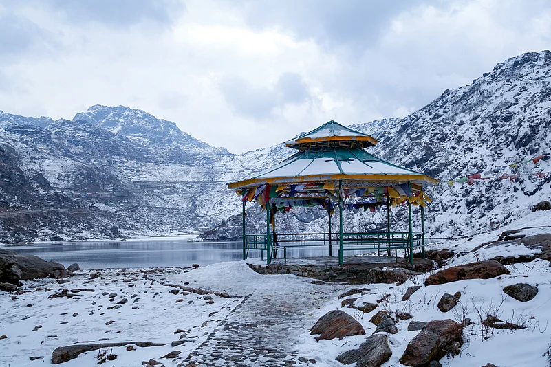 A mountain in Gangtok