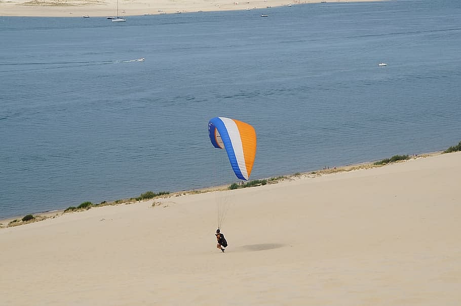 The tallest sand dune in Europe is the Dune of Pilat, also known as Grande Dune du Pilat