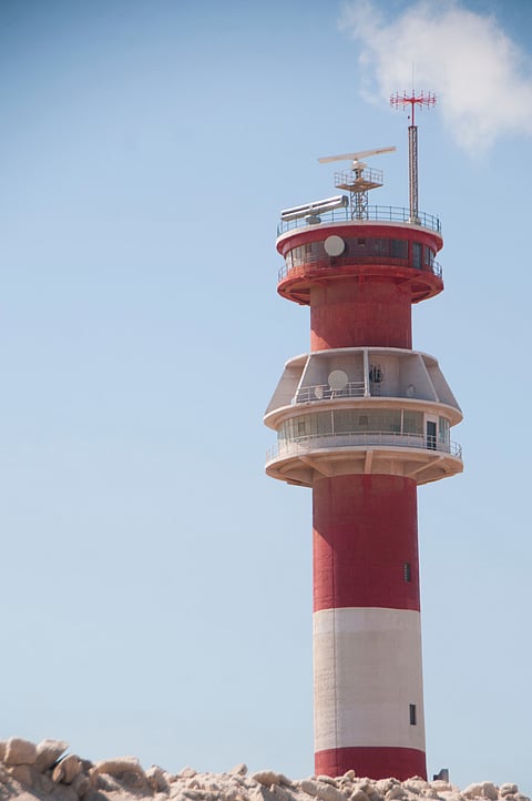 Lighthouse near Jakhau Port, Gujarat