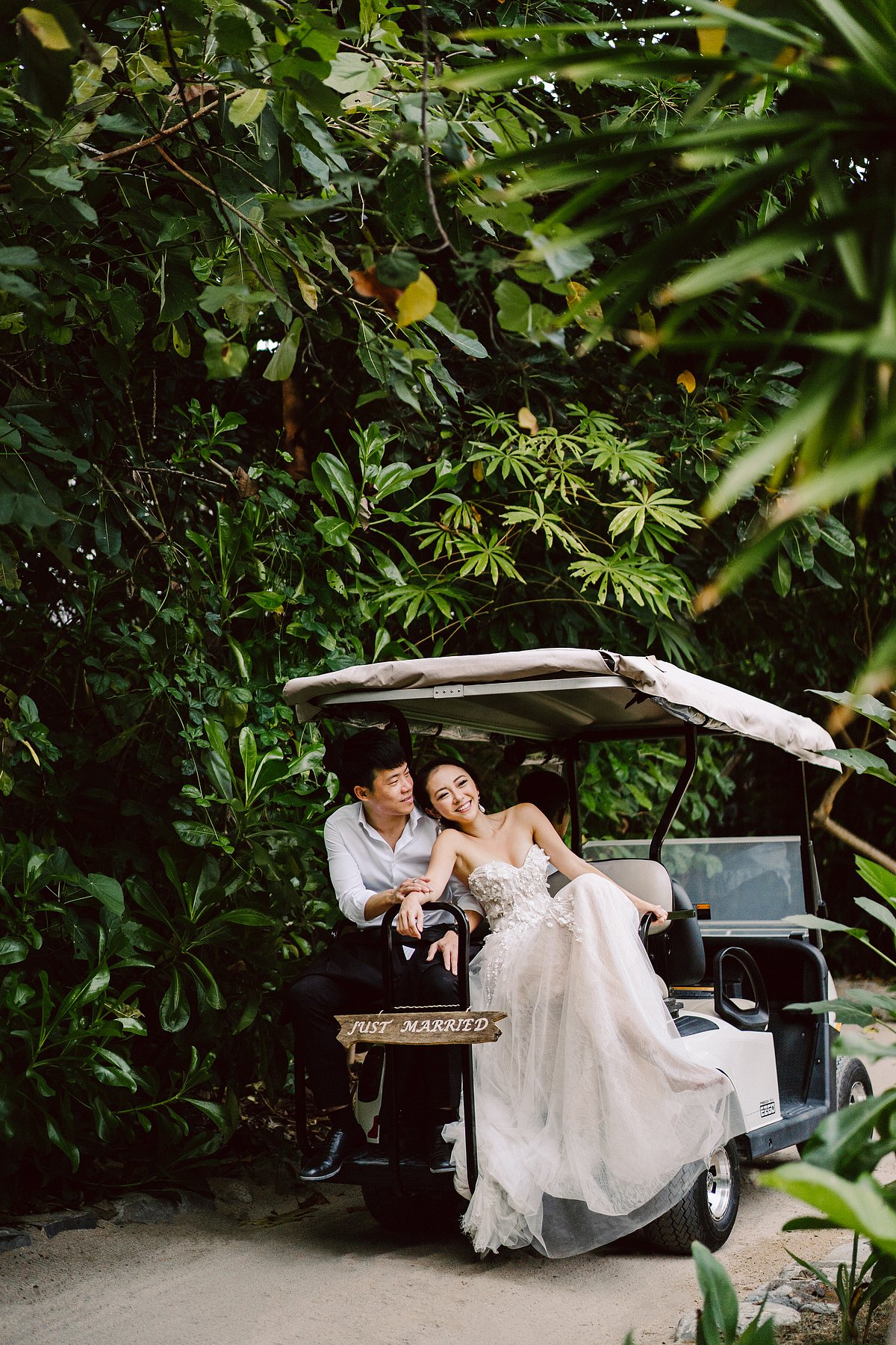 A tropical paradise surrounded by a blue ocean, the resort is located in the remote Anambas Archipelago