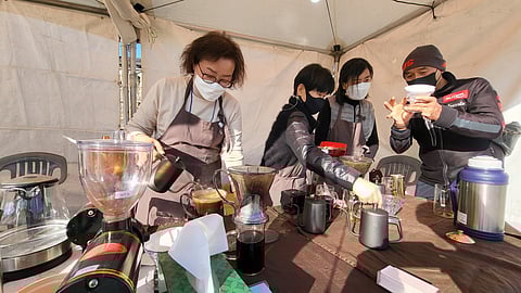Gangneung Coffee Festival is hosted every October