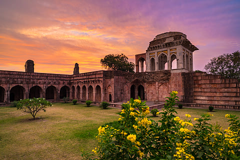 Mandu houses the finest examples of Afghan architecture