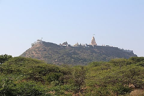 Around 3,700 steps take you to the main temple 