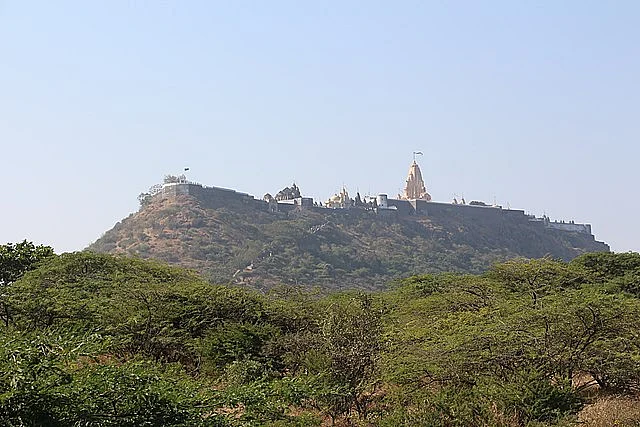 Around 3,700 steps take you to the main temple