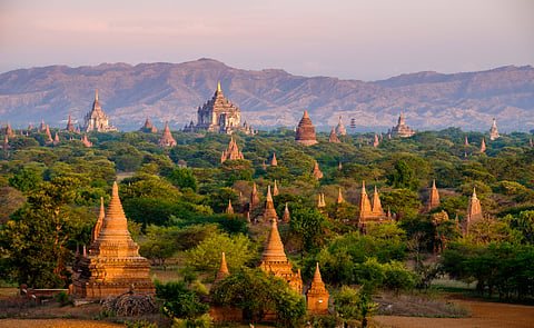 The Bagan Archaeological Zone 