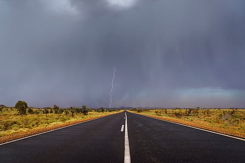 A highway in Marble Bar