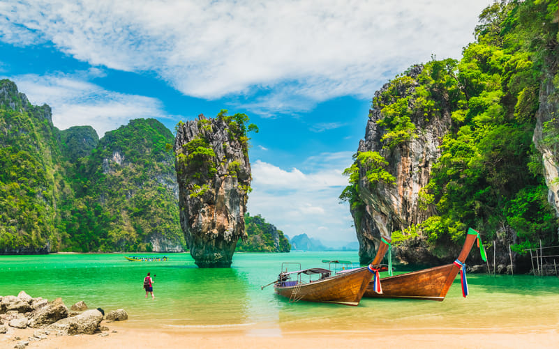 Tourism contributes significantly to Thailands economy