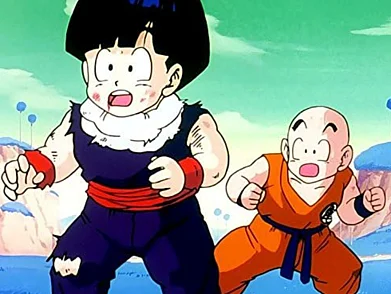 IMDb : Gohan and Krillin, popular characters from Dragon Ball Z