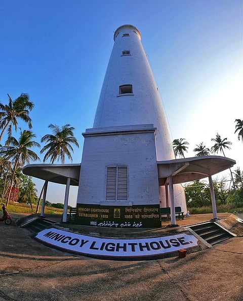 The lighthouse at Minicoy