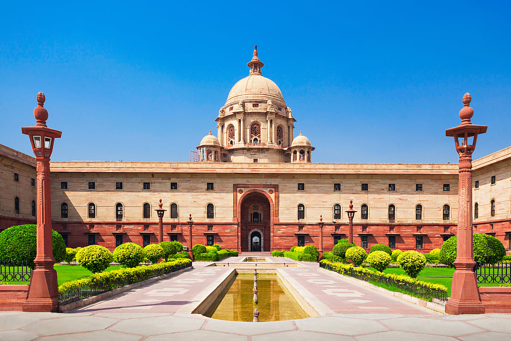 The Rashtrapati Bhavan was completed in 1929