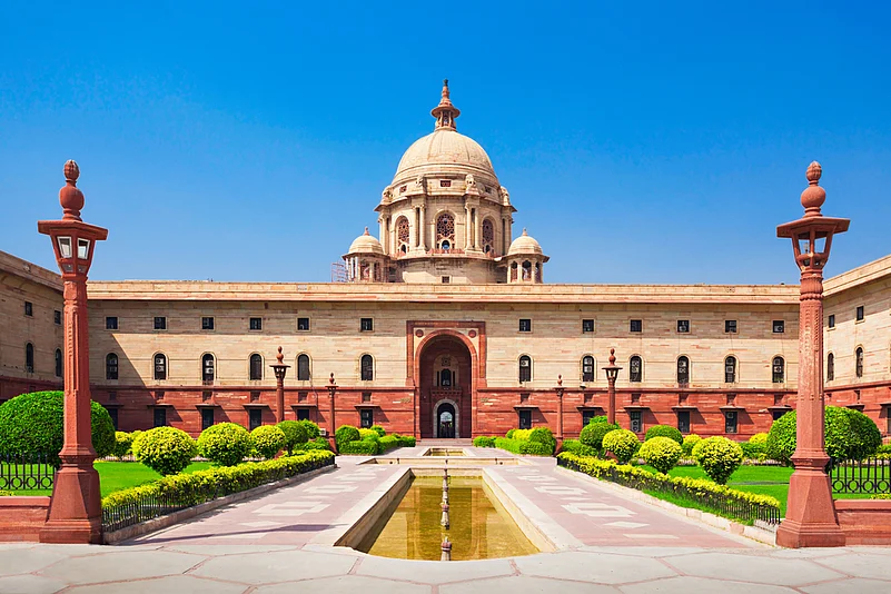 The Rashtrapati Bhavan was completed in 1929