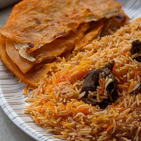 Biryani and Sheermal from Raheem's