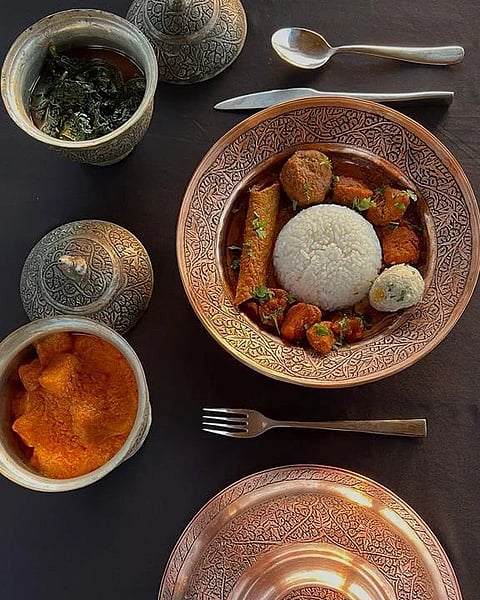 The innovative menu at Qayaam Gah is focused on authentic local flavours