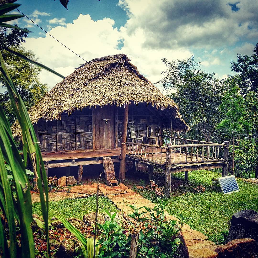A Typical Bamboo cottage in Kongthong 