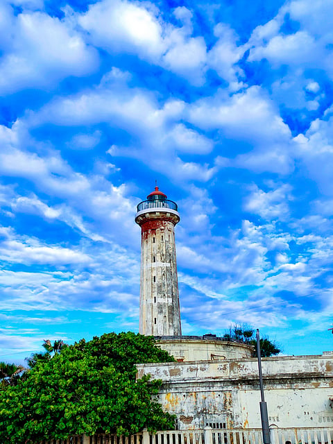 Pondicherry Lighthouse, Tamilnadu