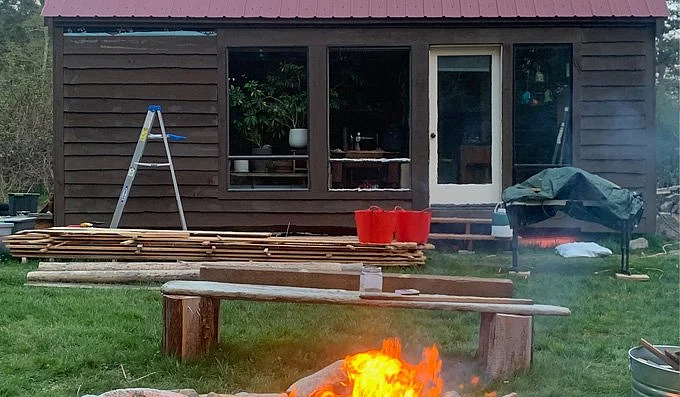 Bliss is focussed on her home and studio construction project