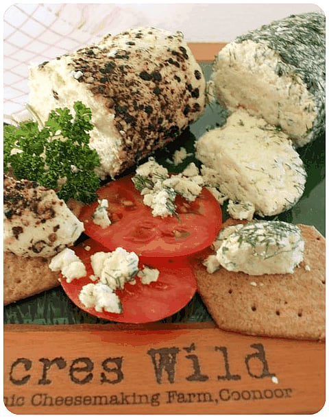 You can savour herb-infused options, feta, ricotta, halloumi, parmesan, and even blue cheese at Acres Wild 