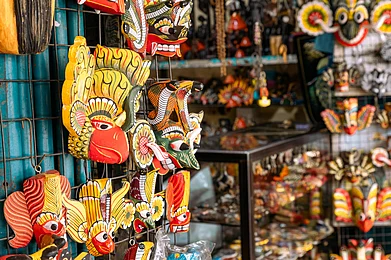 Shutterstock : Traditional Sri Lankan Masks