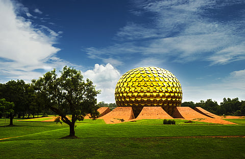 The Matrimandir in Auroville
