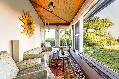 Relax with a book, looking out over the stunning landscape