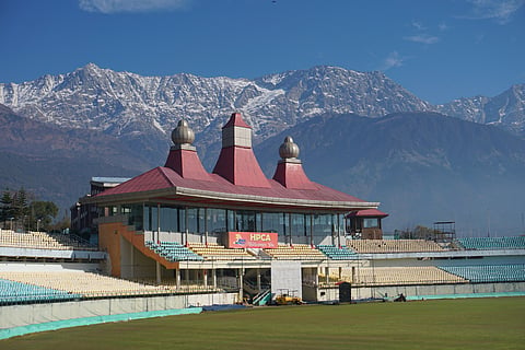 Stadium at Dharamshala