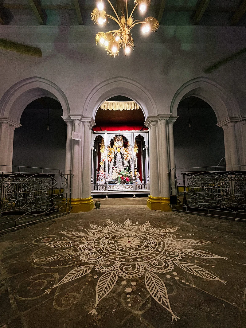 The thakur dalan at the bonedi bari