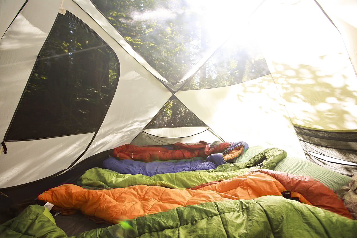 Tent and Sleeping bags