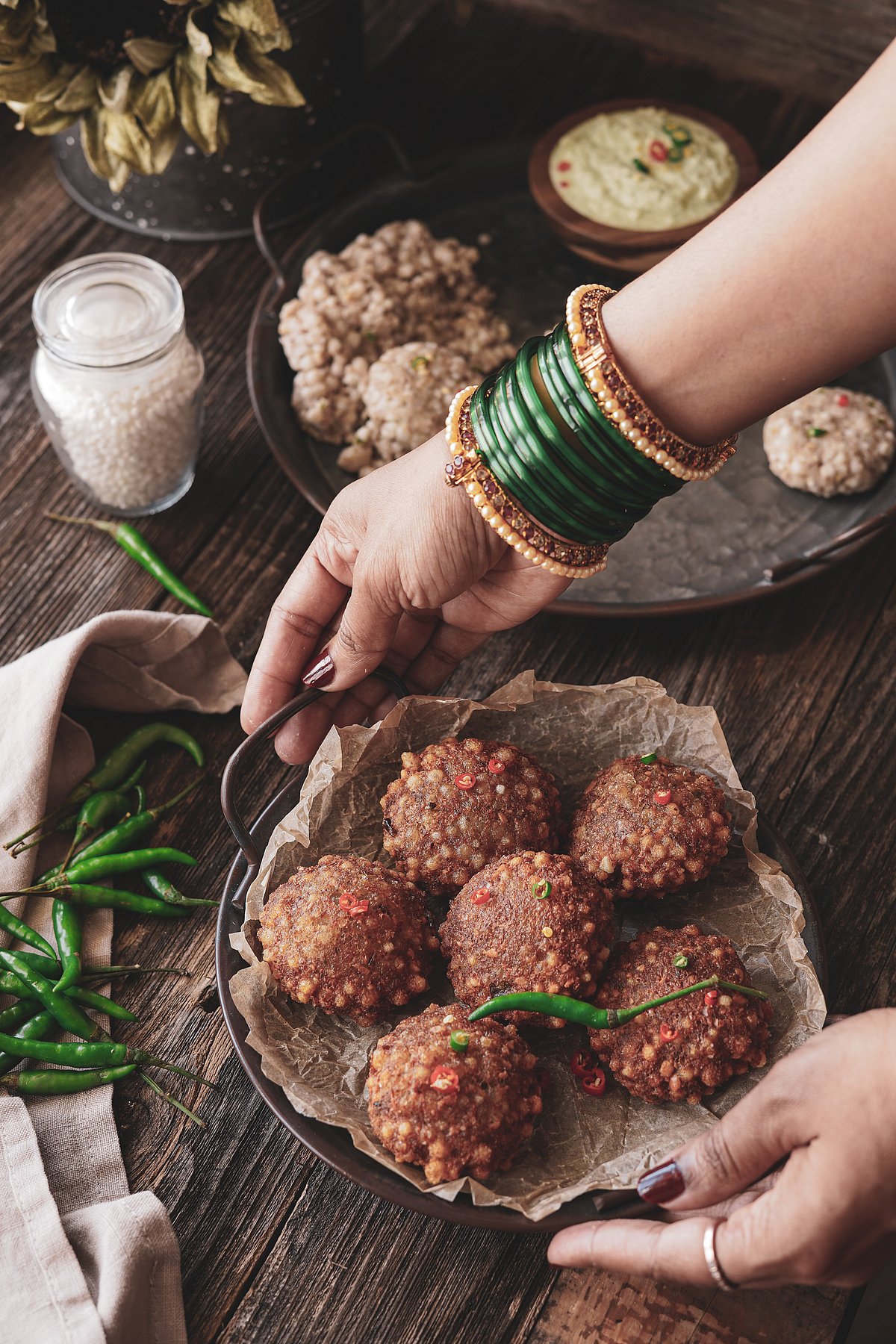 Unsplash : Sabudana Vada from Maharashtra