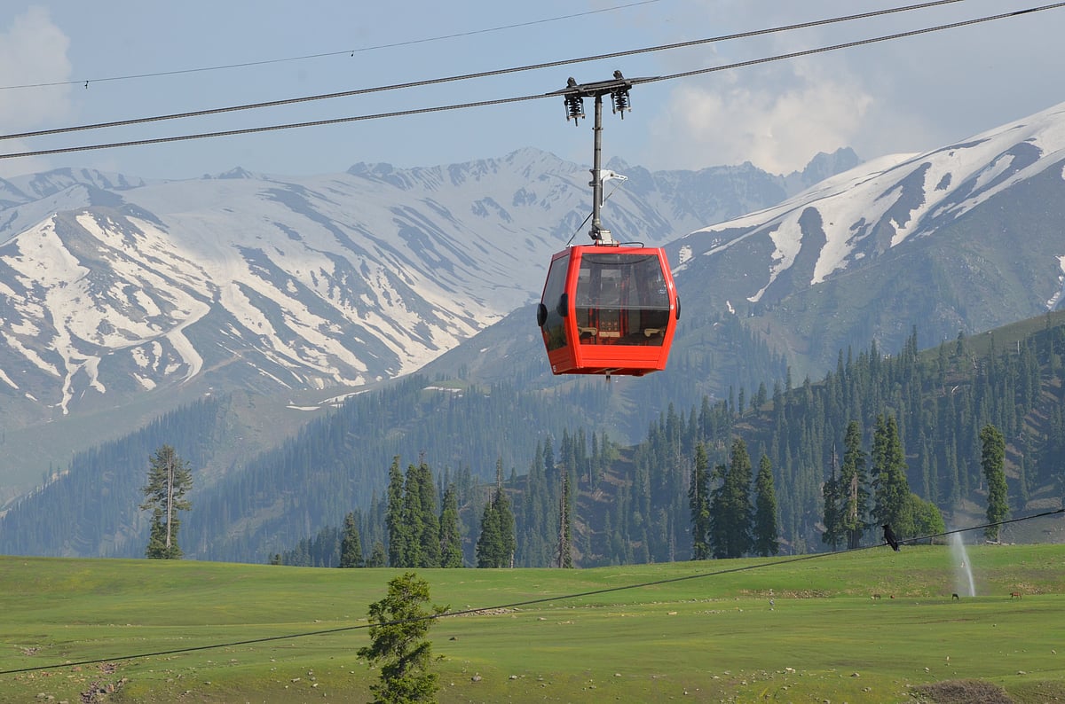 Cable car in Gulmarg