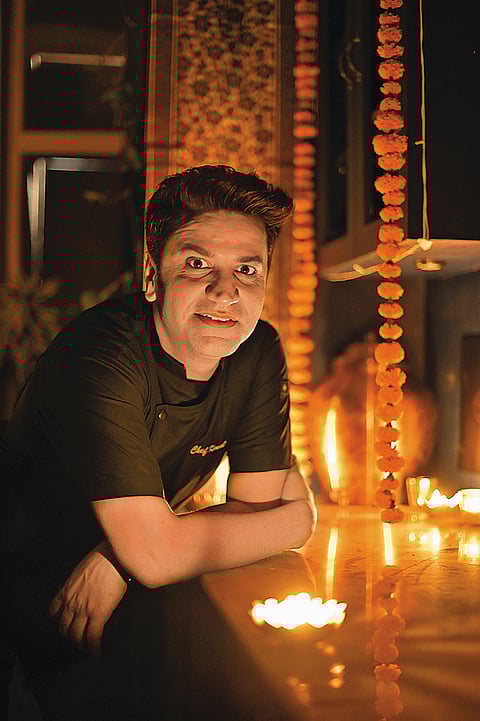 Kapur's Diwali celebrations at home