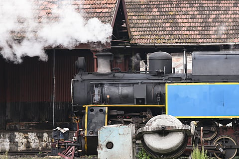 The journey retains its nostalgic charm with vintage steam locomotives