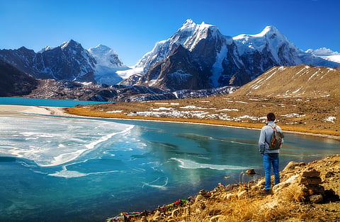 The stunning Himalayan vistas of Sikkim