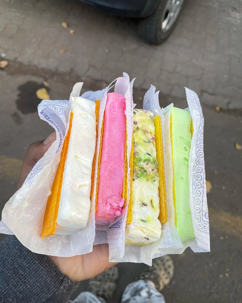 Ice cream sandwich at K. Rustom & Co.