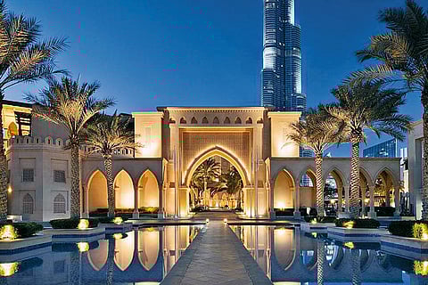 Palace Downtown features traditional Arabic design