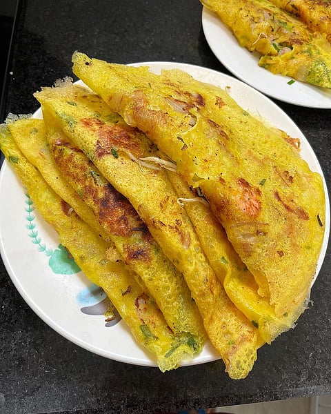 Rice Flour Pan Cake