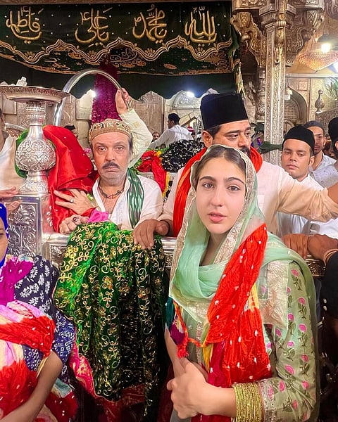 Sara Ali Khan at Ajmer Sharif Dargah in Rajasthan