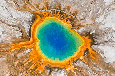 Shutterstock : Grand Prismatic Spring