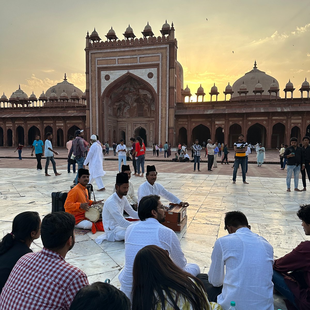 A qawwali evening at Agra Fort