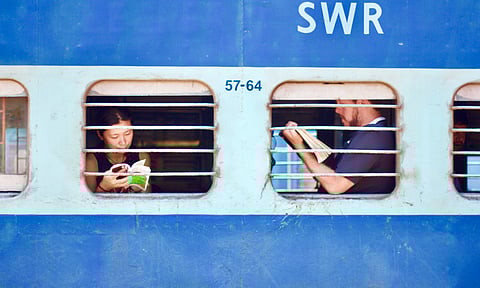 The bookworms are the best kind of people you will meet on a train