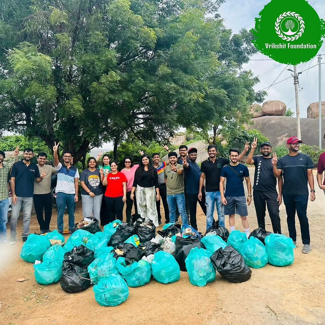 vrikshitfoundation/Instagram : Volunteers at the Vrikshit Foundation