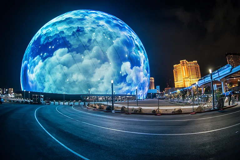 The Sphere in Las Vegas hosts live events, including prestigious award shows and electrifying concerts - Paparacy / Shutterstock.com