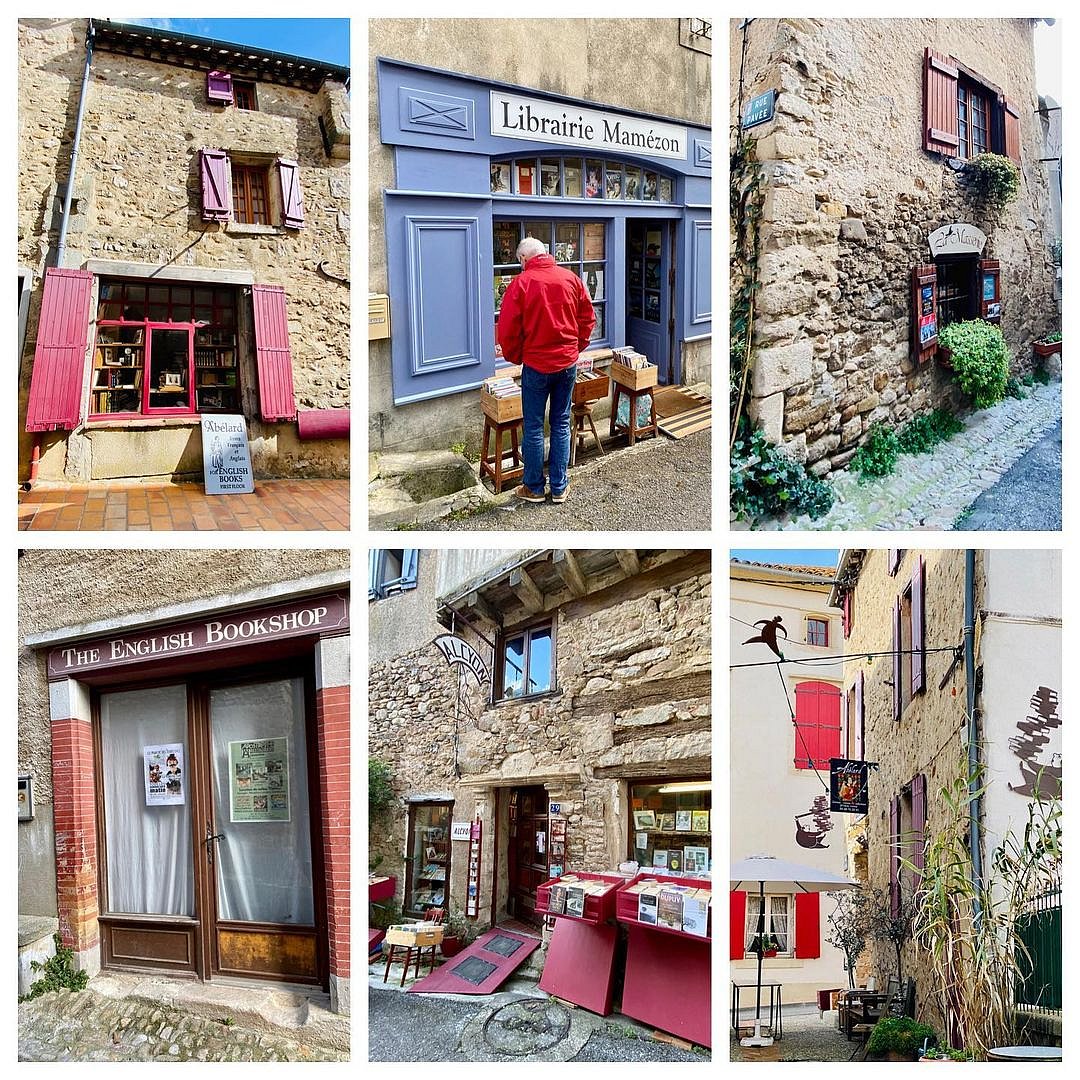 Montolieu, the village of books and arts