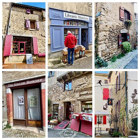 Montolieu, the village of books and arts