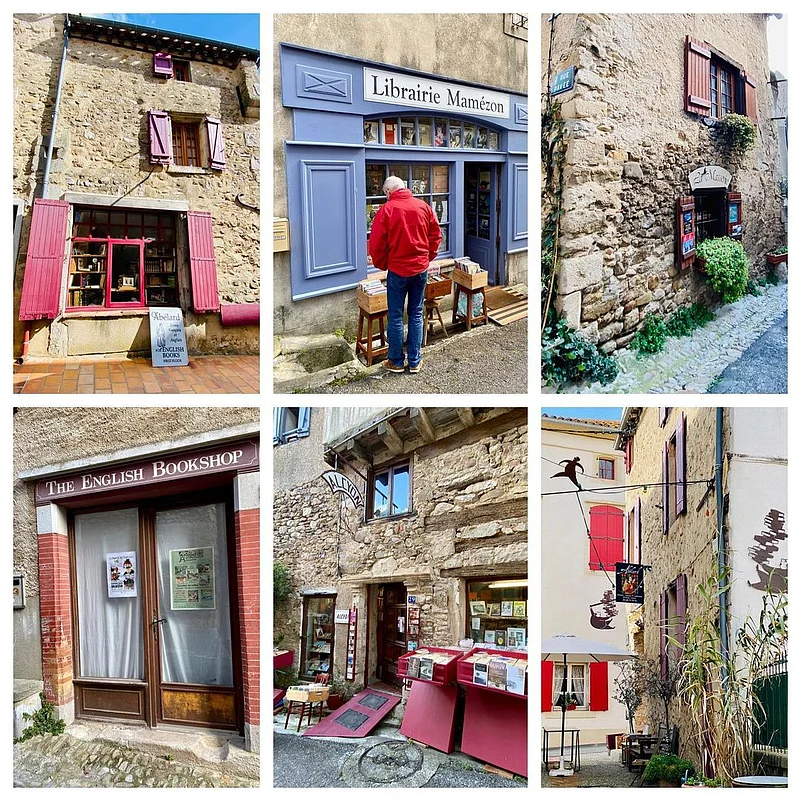 Montolieu, the village of books and arts