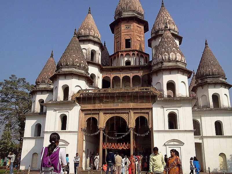 The temples domes look like an architectural melange of the Kremlin plus terracotta