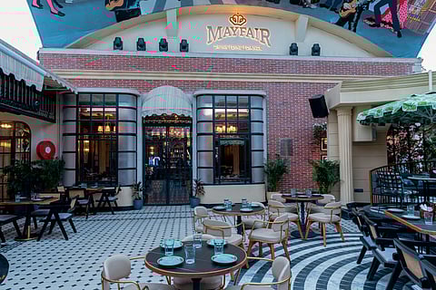 An inside view of the restaurant