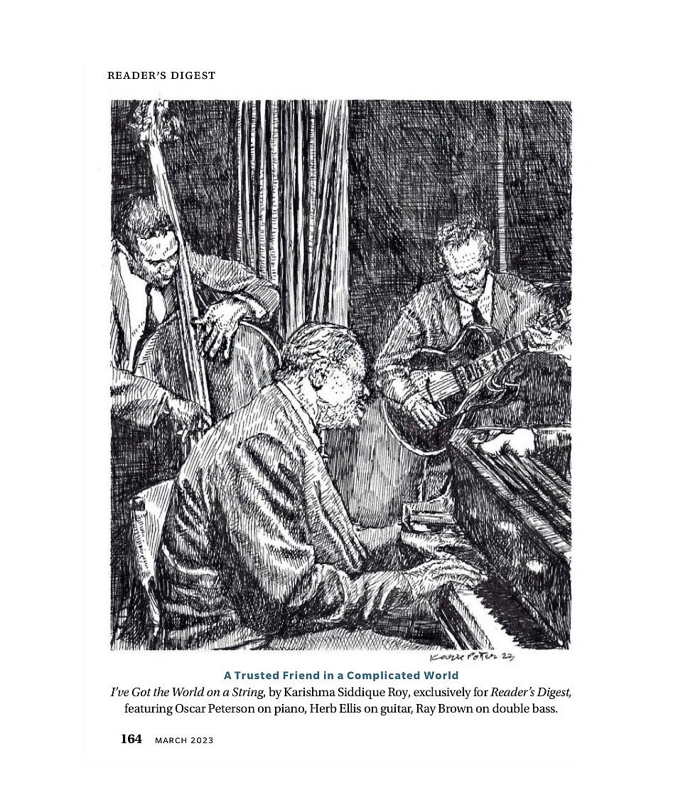 The work commissioned by Readers Digest